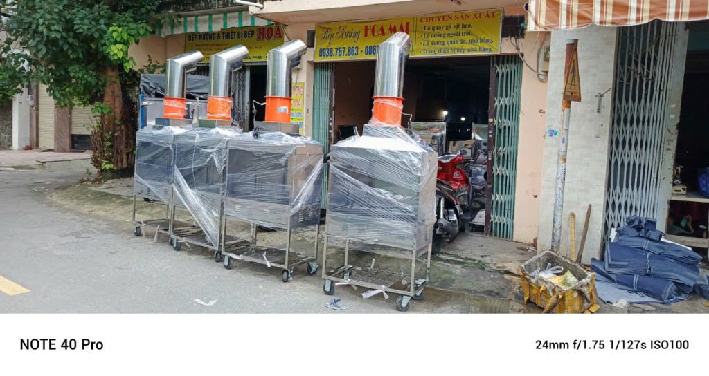 Bếp nướng hút khói
